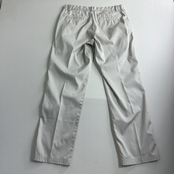 NIKE Golf Flat Front Pants 639779-072 Mens Size 32x30 Light Beige Chino Casual‎ - Picture 2 of 8